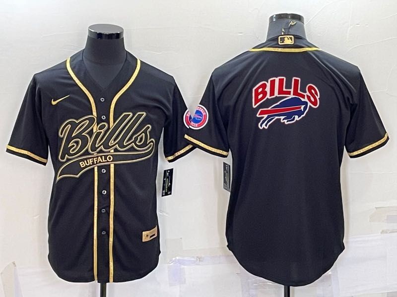 Men's Buffalo Bills Black Jersey